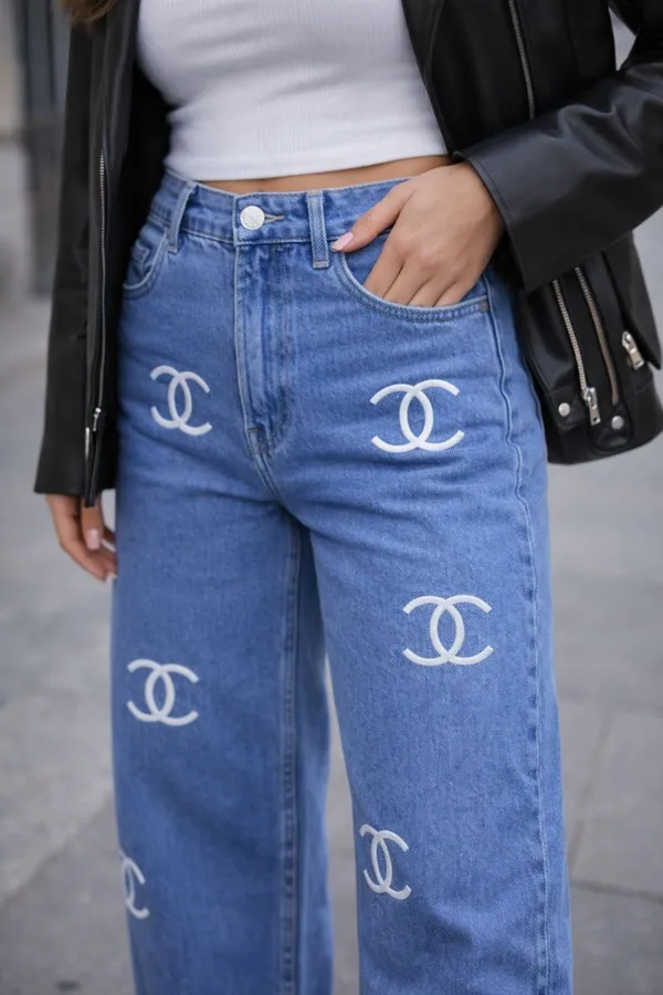 Light_Blue_Denim_High_Rise_Wide_Leg_Jeans_For_Women_And_Girls