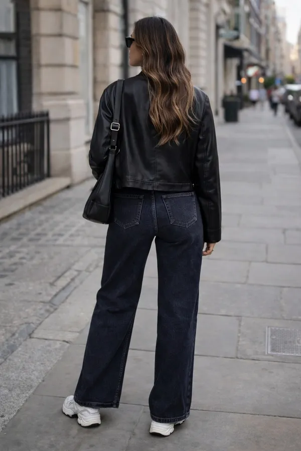 Black_Denim_High_Rise_Wide_Leg_Jeans_For_Women_And_Girls