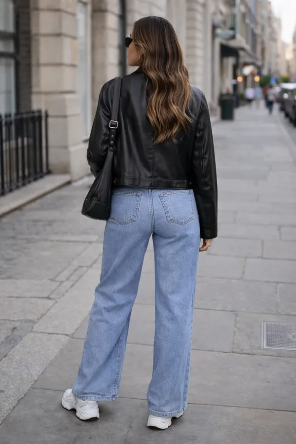 Light_Blue_Denim_High_Rise_Wide_Leg_Jeans_For_Women_And_Girls