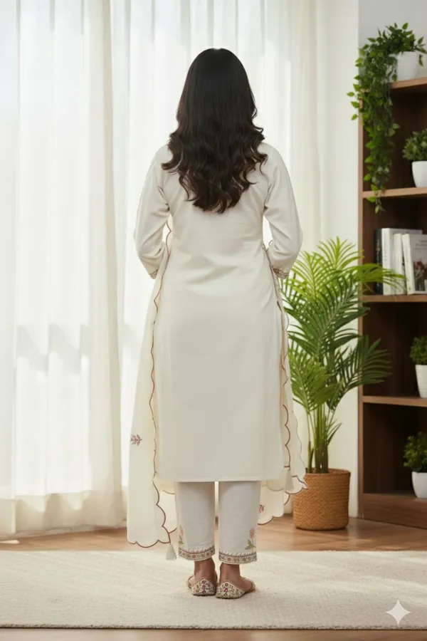 Women's_Off-White_Floral_Embroidered_Kurta_Set_with_Scalloped_Dupatta_