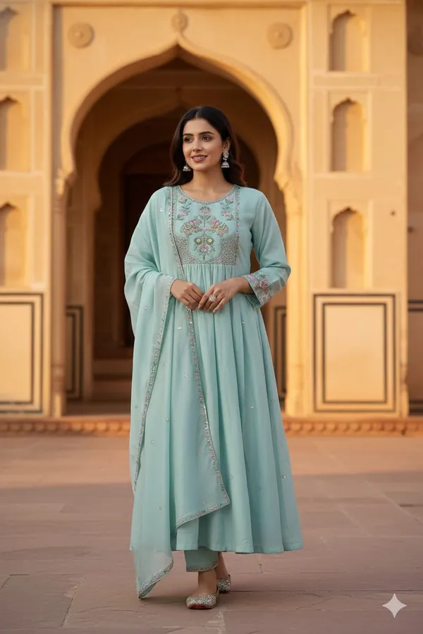 Serene_Sky_Blue_Embroidered_Anarkali_Suit_Set