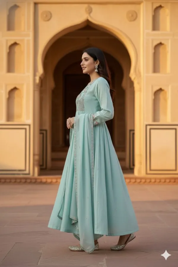 Serene_Sky_Blue_Embroidered_Anarkali_Suit_Set