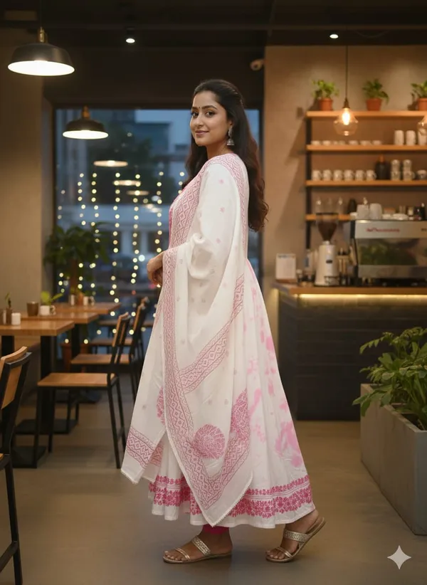 Vibrant_Pink_and_White_Tie-Dye_Embroidered_Anarkali_Kurta_Set
