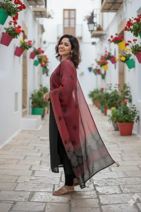 Women's_Black_Embroidered_Cotton_Kurta_Set