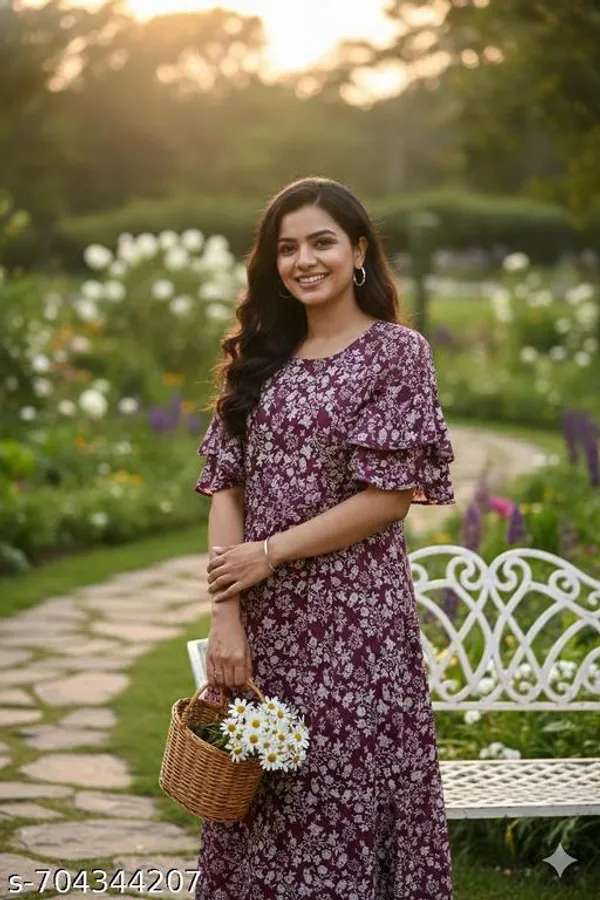 Purple_Cotton_Stitched_Kurti_With_Bottomwear_For_Women