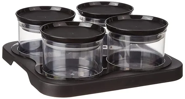 Black_4_Piece_Airtight_Plastic_Storage_Container_Set_With_Serving_Tray