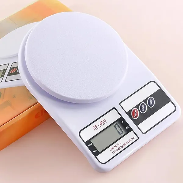 White_Digital_Kitchen_Weighing_Scale_Lcd_Food_Scale_For_Cooking_And_Baking