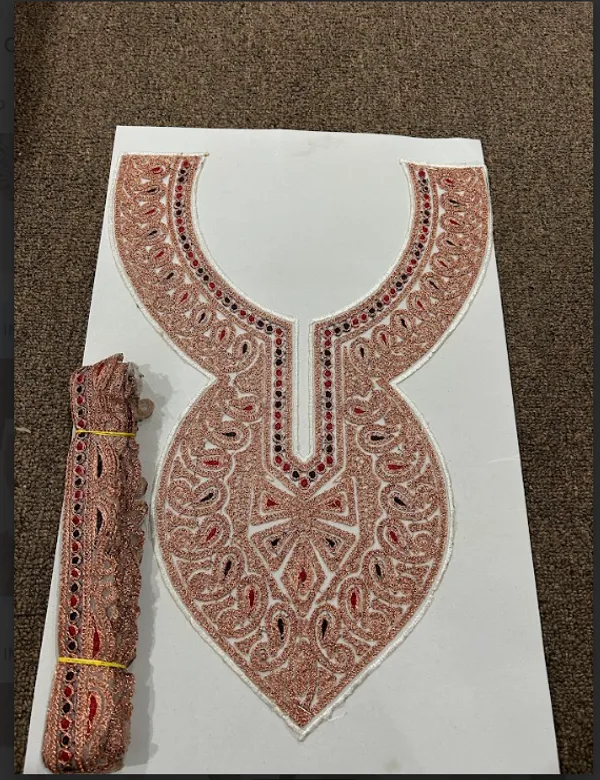 Copper_Tilla_And_Zari_Premium_And_Elegant_Neck_Design_For_Women_And_Girls
