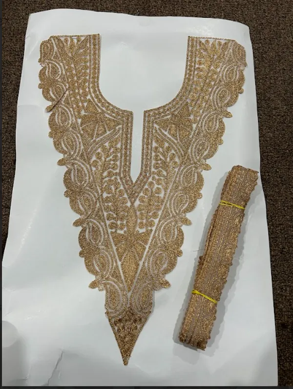 Gold_Tilla_And_Zari_Premium_And_Elegant_Neck_Design_For_Women_And_Girls