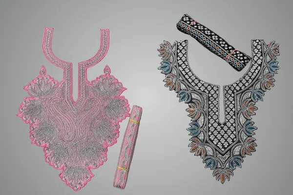Black_And_Pink_And_Silver_Tilla_And_Zari_Premium_And_Elegant_Neck_Design_For_Women_And_Girls