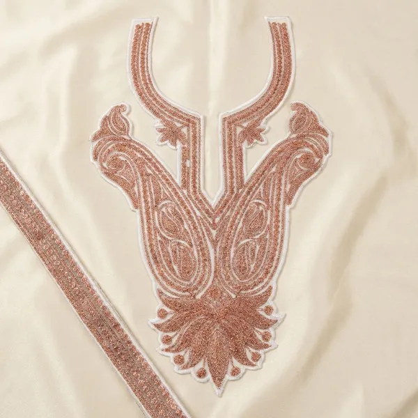 Copper_Tilla_Work_Premium_And_Elegant_Zari_Neck_Design_For_Women_And_Girls