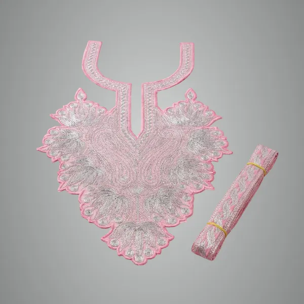 Pink_And_Silver_Tilla_And_Zari_Premium_And_Elegant_Neck_Design_For_Women_And_Girls