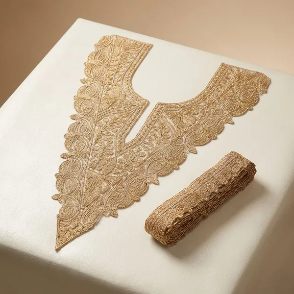 Gold_Tilla_And_Zari_Premium_And_Elegant_Neck_Design_For_Women_And_Girls