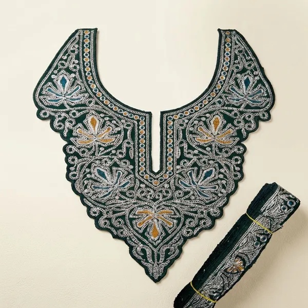 Black_And_Silver_Tilla_And_Zari_Premium_And_Elegant_Neck_Design_For_Women_And_Girls