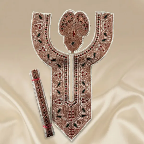 Copper_Tilla_And_Zari_Premium_And_Elegant_Neck_Design_For_Women_And_Girls