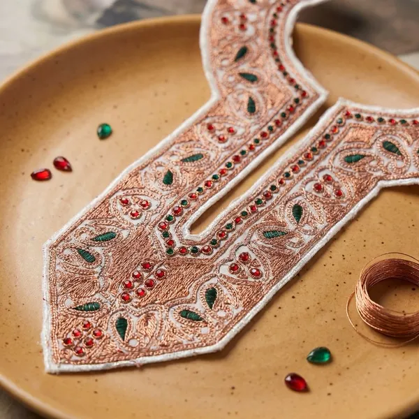 Copper_Tilla_And_Zari_Premium_And_Elegant_Neck_Design_For_Women_And_Girls