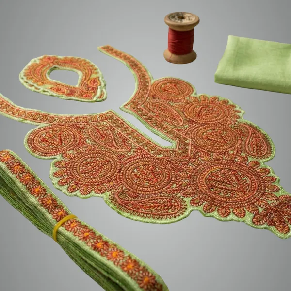 Green_and_Gold_Thread_Work_Premium_And_Elegant_Sozni_Neck_Design_For_Women_And_Girls
