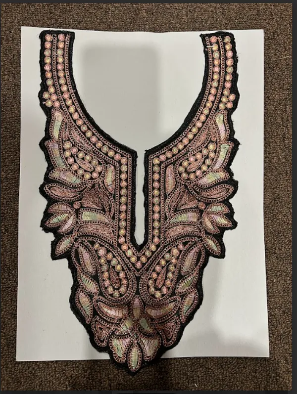 Black_And_Copper_Tilla_And_Zari_Premium_And_Elegant_Neck_Design_For_Women_And_Girls