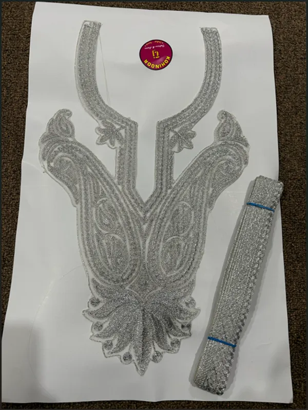 Silver_Tilla_Work_Premium_And_Elegant_Zari_Neck_Design_For_Women_And_Girls