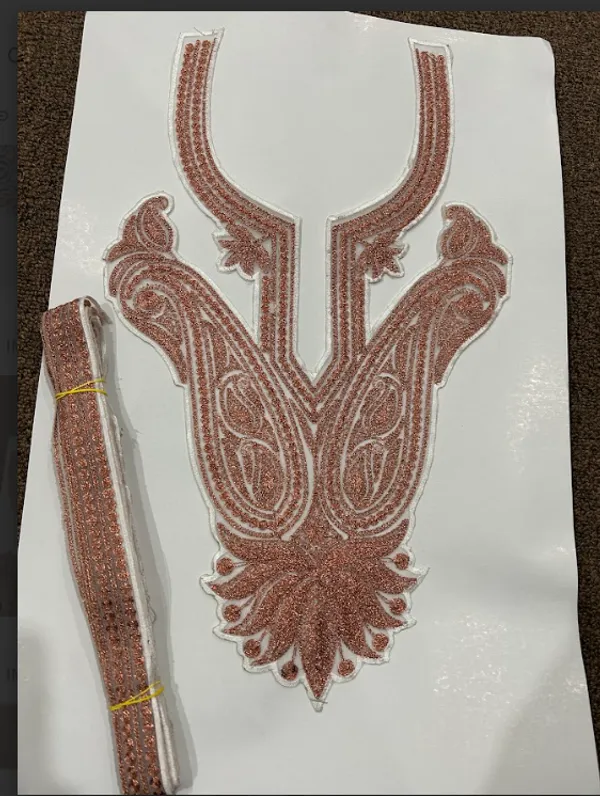 Copper_Tilla_Work_Premium_And_Elegant_Zari_Neck_Design_For_Women_And_Girls