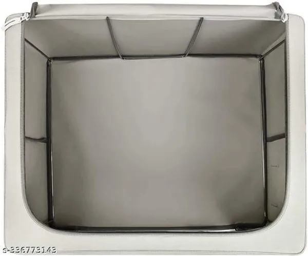 Multicolor_Double_Opening_Zipped_Storage_Organizer_Bag_With_Window_Under_Bed_Closet_Box