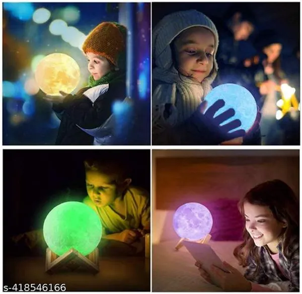 White_3D_7_Color_Changeable_3D_Moon_Lamp_With_Stand_For_Bedroom_Lights_For_Home_Indoor