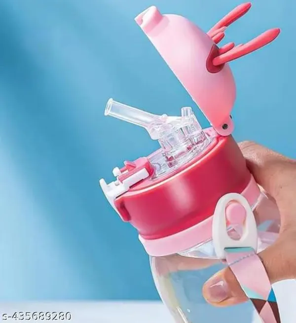 Multicolor_Plastic_Sipper_Water_Bottle_For_Kids_Sipper_Water_Bottle_With_Straw