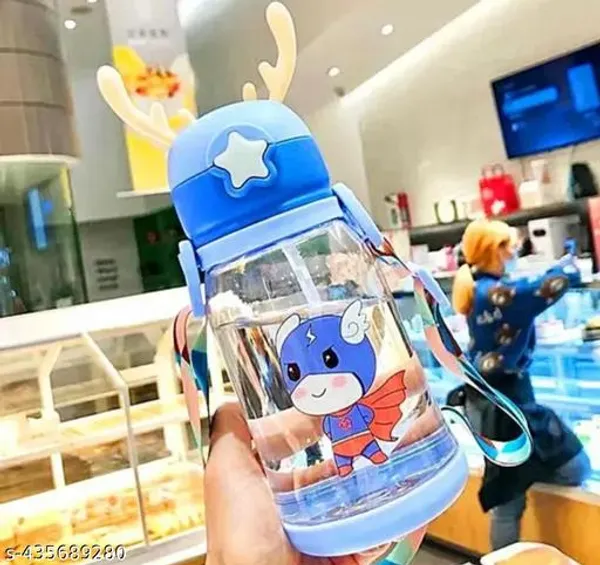 Multicolor_Plastic_Sipper_Water_Bottle_For_Kids_Sipper_Water_Bottle_With_Straw