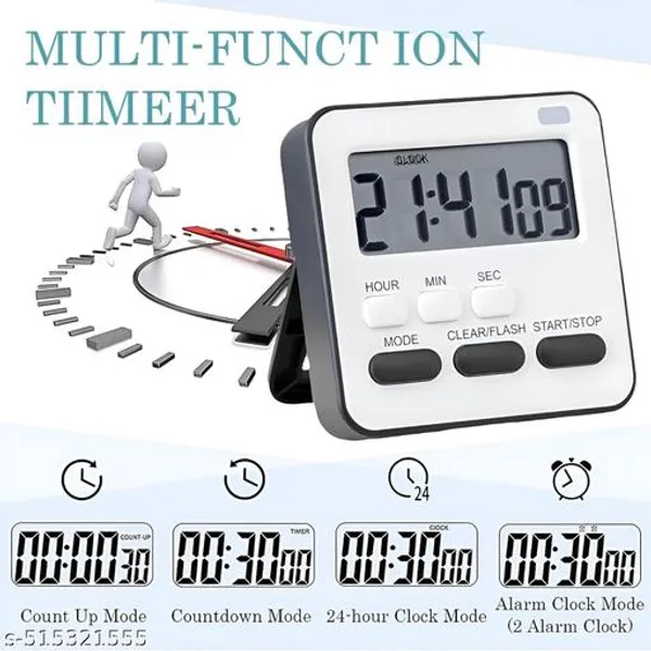 White_Digital_Kitchen_Timer_And_Stopwatch_With_Large_Digits_Loud_Alarm_Magnetic_Stand