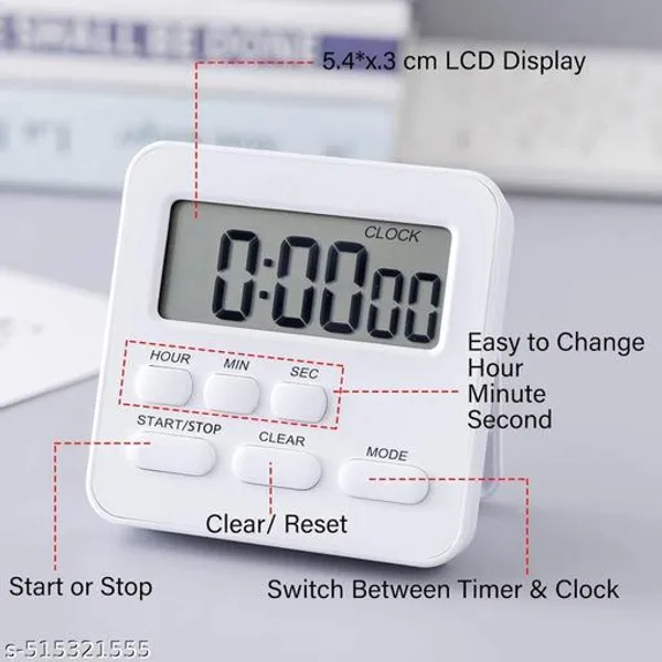 White_Digital_Kitchen_Timer_And_Stopwatch_With_Large_Digits_Loud_Alarm_Magnetic_Stand