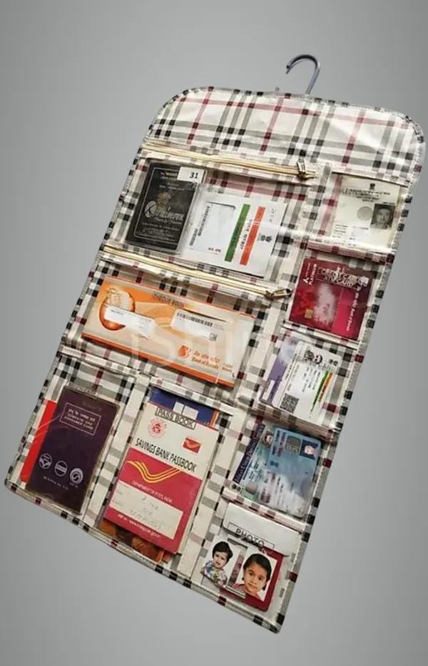 Multicolor_Document_Organizer_For_Aadhar_Card_Voter_Card_With_Hanger