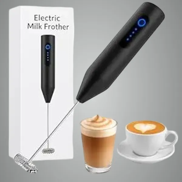Black_Rechargeable_Milk_Frother_With_Usb-C_Charging_3-Speed_Stainless_Steel_Whisk