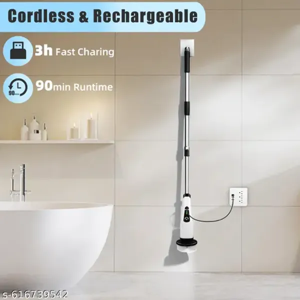 White_And_Black_9-In-1_Electric_Spin_Scrubber_With_8_Brush_Heads_90_Mins_Work_Time_Adjustable_Size_And_Speeds_For_Bathroom_Shower_Bathtub_Car