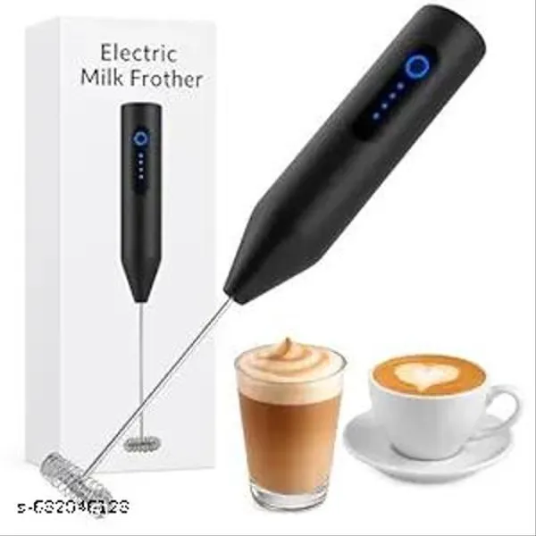 Black_Rechargeable_Milk_Frother_With_Usb-C_Charging_3-Speed_Stainless_Steel_Whisk