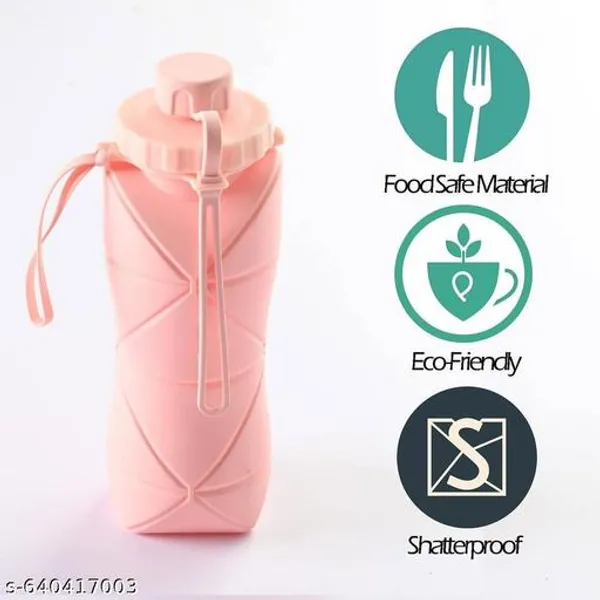 Multicolor_Foldable_Silicone_Travel_Water_Bottles