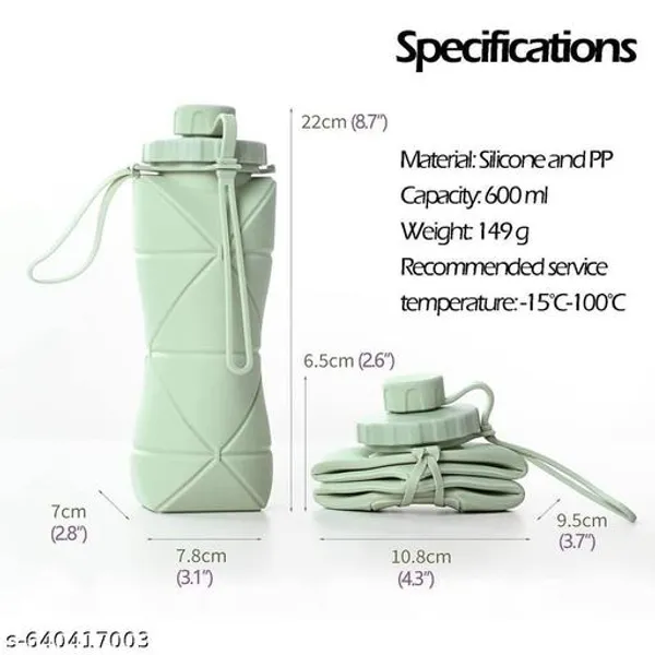 Multicolor_Foldable_Silicone_Travel_Water_Bottles