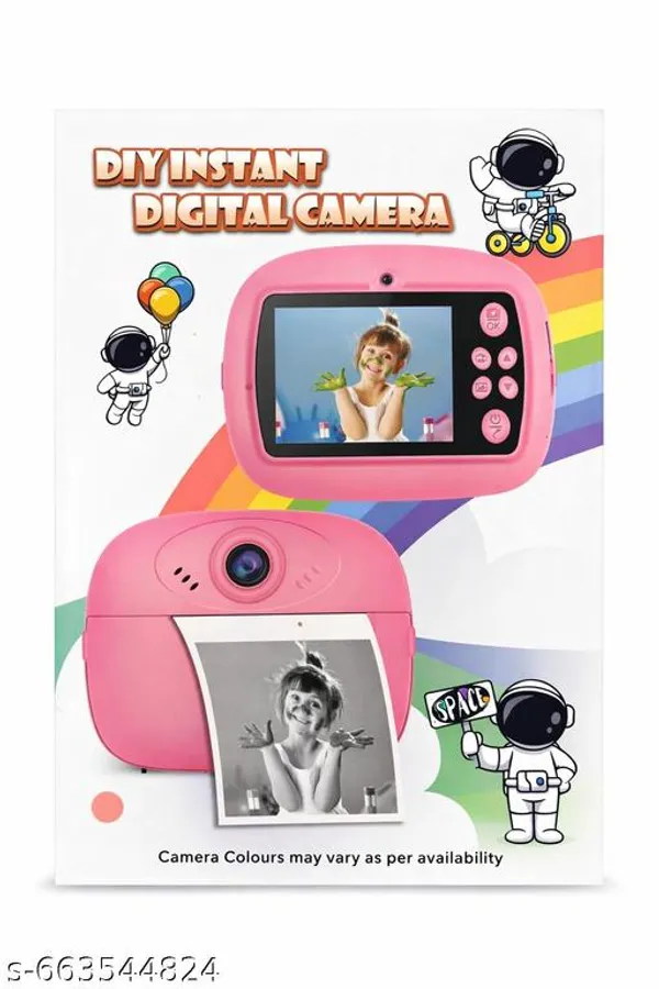 Pink_Instant_Print_Digital_Camera_For_Kids