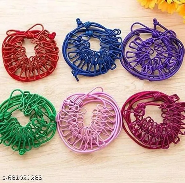 Pack_of_2_Multicolor_Cloth_Drying_Rope_With_Hooks_And_12_Clips_For_Hanging_Clothes.