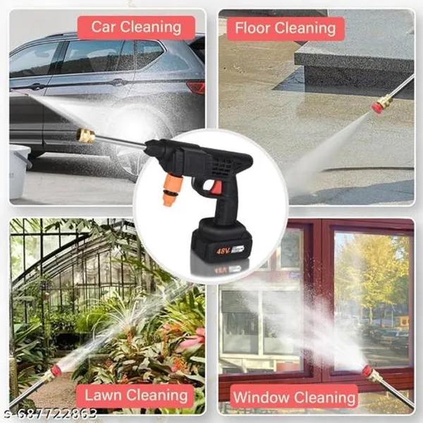 Black_48V_Cordless_High_Pressure_Washer_With_3-In-1_Nozzle_Foam_Can_5M_Hose_For_Car_Wash_Bike_Cleaning_And_Home_Use