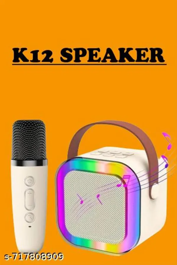 Multicolor_K12_Mini_Bluetooth_Karaoke_Speaker_With_1_Mic_5W_5_Voice_Effects_Led_Lights_Rechargeable_4H_Playtime_For_Kids_And_Adults