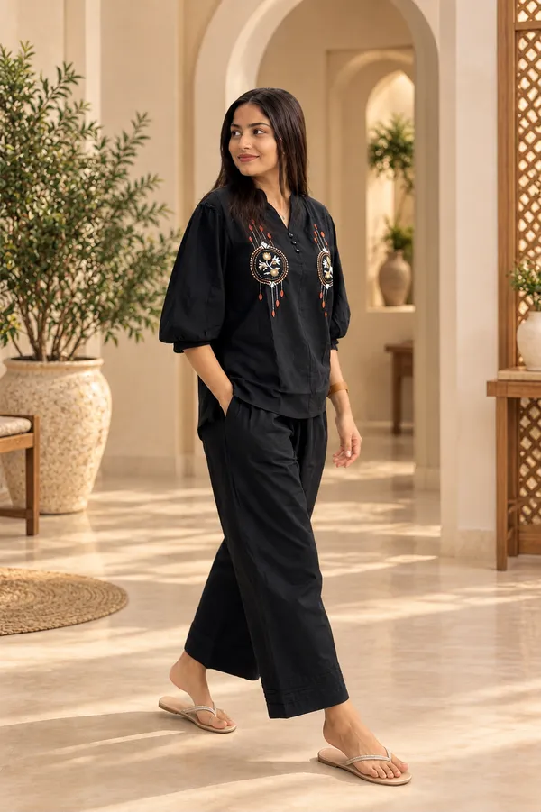 Women's_Black_Cotton_Flex_Embroidered_Co-ord_Set