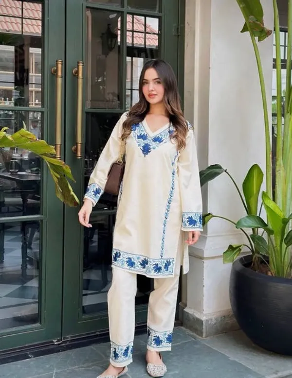 Women's_Ivory_Cotton_Flex_Embroidered_Co-ord_Set