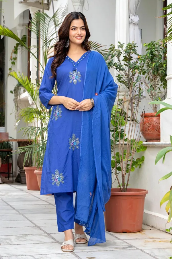 Rangnoor_Azure_Bloom_Cotton_Embroidered_Kurta_Set_with_Dupatta