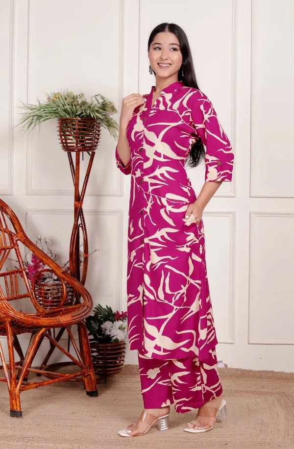 Rangnoor_Magenta_Muse_Printed_Co-ord_Set