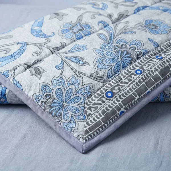 White_And_Blue_100%_Cotton_Cambric_Ac_Dohar_2026_Edition