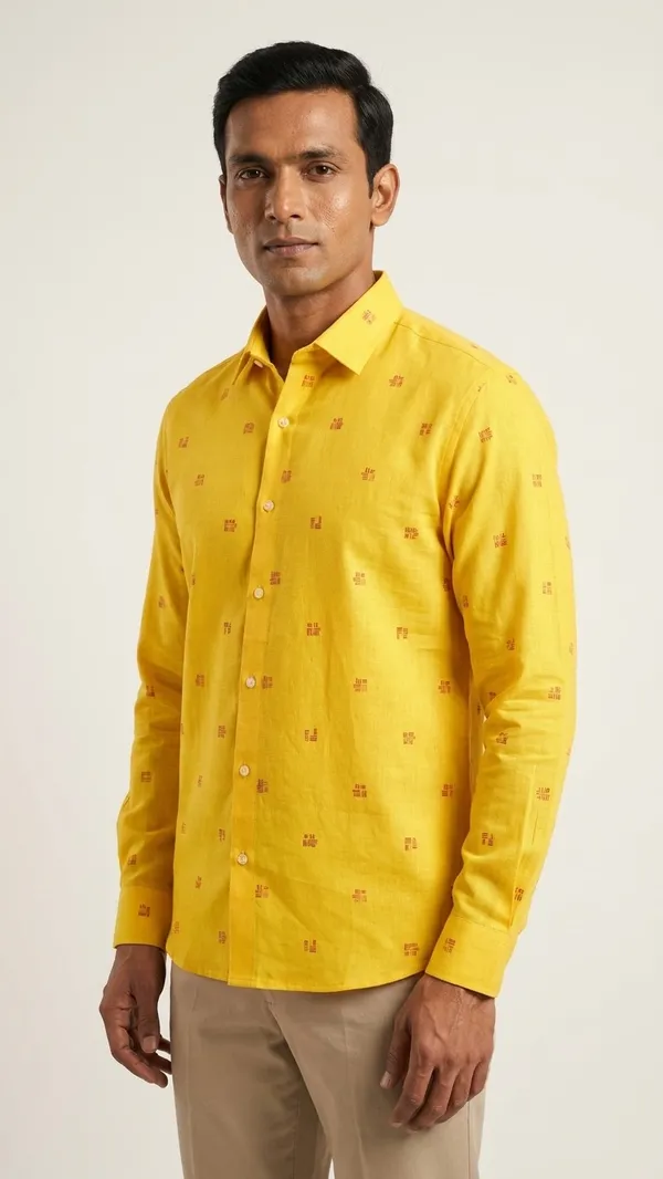 Abstract_Motifs_Yellow-Premium_Cotton_Linen_Digital_Print_Fabric