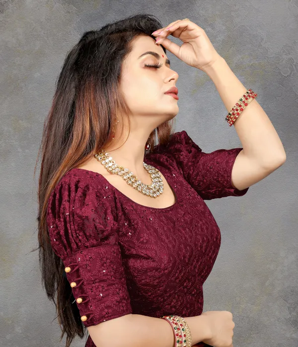 Famivista_Round_Neck_Women_Blouse