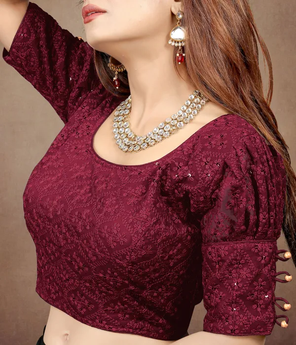 Famivista_Round_Neck_Women_Blouse