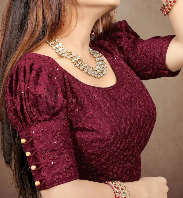 Famivista_Round_Neck_Women_Blouse