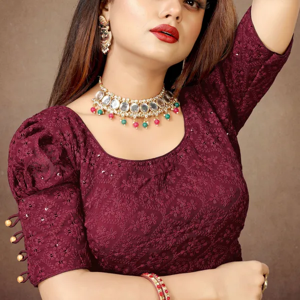Famivista_Round_Neck_Women_Blouse